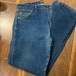 FR wrangler jeans